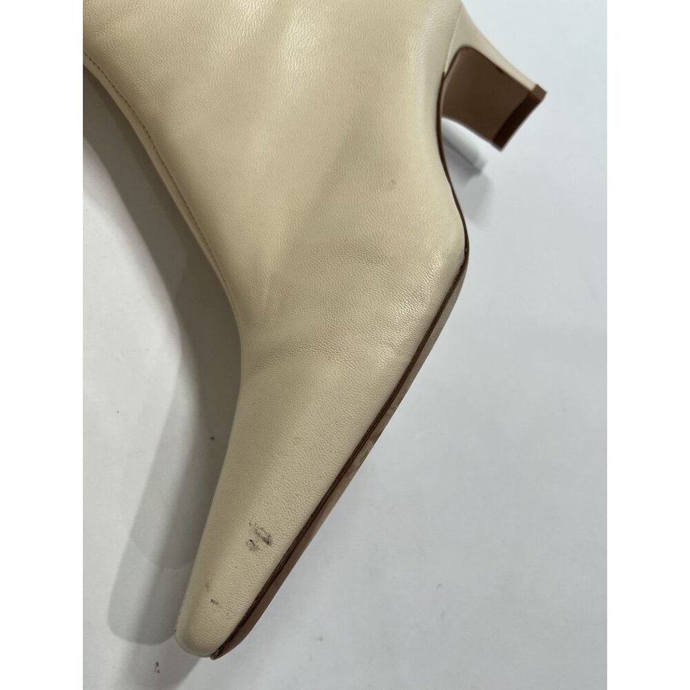 STAUD Wally Ankle Boots in Cream - Picture 5 of 11
